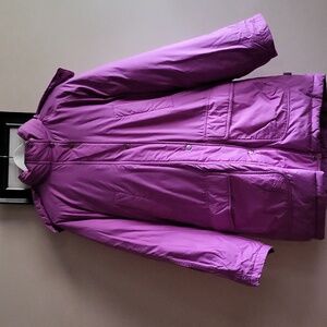 Swan Vintage Hooded Down Winter Parka